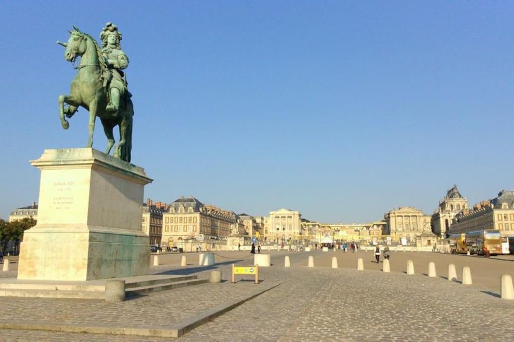 * Le Versaillais*2 Min A Pied Du Chateau Versay Oda fotoğraf