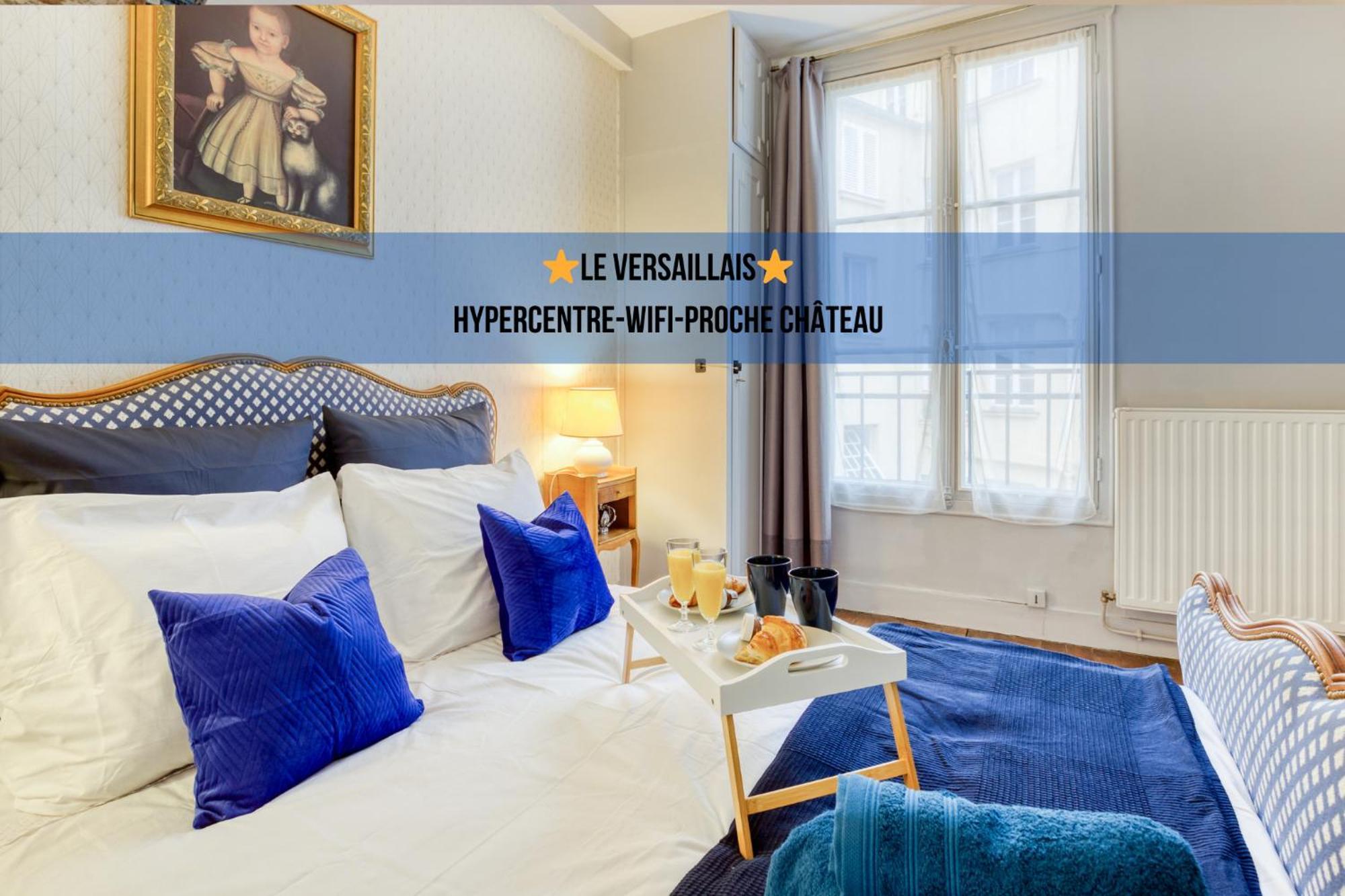 * Le Versaillais*2 Min A Pied Du Chateau Versay Dış mekan fotoğraf